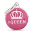 MyFamily Charms The Queen Small Pet ID Tag