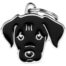 MyFamily Friends Black Labrador Pet ID Tag