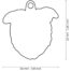 MyFamily Friends Border Collie Pet ID Tag