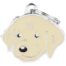 MyFamily Friends Golden Retriever Pet ID Tag