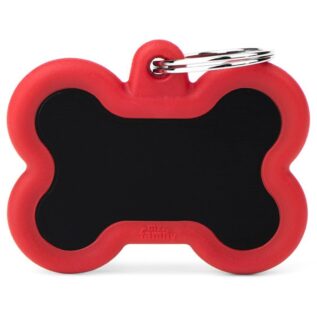 MyFamily Hushtag Small Bone Pet ID Tag