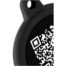 MyFamily Hushtag Plus QR Code Circle Pet ID Tag With Rubber - Large Black