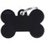 MyFamily Large Bone Pet ID Tag - Aluminium Black