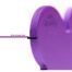 MyFamily Large Bone Pet ID Tag - Aluminium Purple