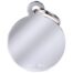 MyFamily Large Round Pet ID Tag - Chrome Brass