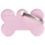 MyFamily Small Bone Pet ID Tag - Aluminium Pink