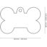 MyFamily Style Camouflage Big Bone Pet ID Tag - Green
