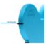 MyFamily XL Bone Pet ID Tag - Aluminium Light Blue