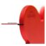 MyFamily XL Bone Pet ID Tag - Aluminium Red