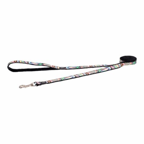 Rogz Fashion Classic Small Dog Lead - Wild Stripes