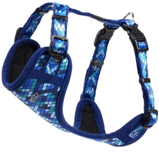 Rogz Fashion Comfy Small Dog Harness - Amphibian Blue
