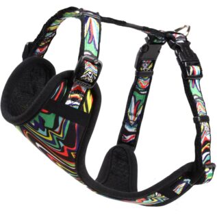Rogz Fashion Comfy XSmall Dog Harness - Wild Stripes