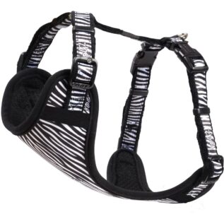 Rogz Fashion Comfy XSmall Dog Harness - Zebra