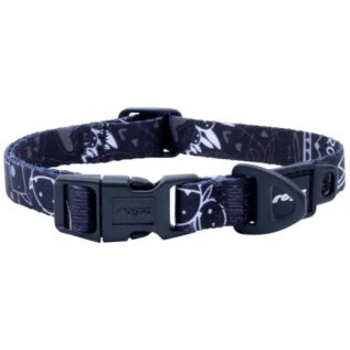 Rogz Fusion Classic Small Collar - Midnight Black