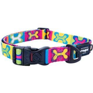 Rogz Fusion Classic Small Collar - Popart Yellow