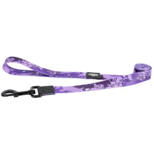 Rogz Fusion Classic Small Lead - Grape Doodle