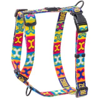 Rogz Fusion Classic XLarge Harness - Popart Yellow
