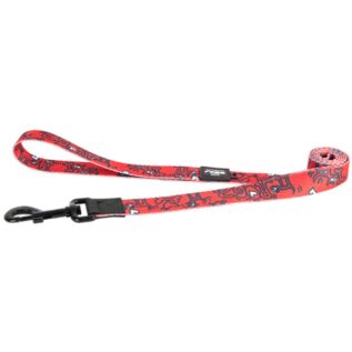Rogz Fusion Classic XLarge Lead - Red Scribble