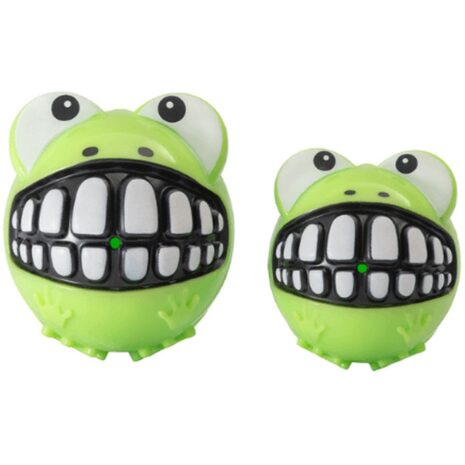Rogz Grinz Frog Fetch Medium Dog Toy Rogz Grinz Frog Fetch Medium Dog Toy - Lime