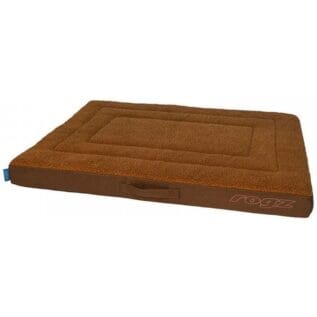 Rogz Outdoor Flat XL Dog Bed - Chocolate