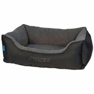 Rogz Outdoor Walled XL Dog Bed - Charcoal