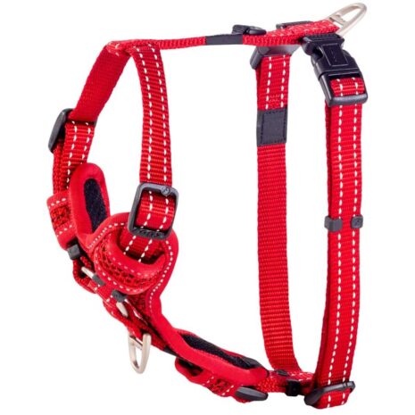 Rogz Utility Control Small Dog Harness - Red Reflective