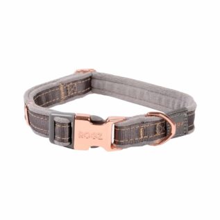 Rogz Urban Classic XLarge Dog Collar - Dove Grey