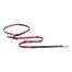 Rogz Utility Handsfree Large Lead - Red Reflective