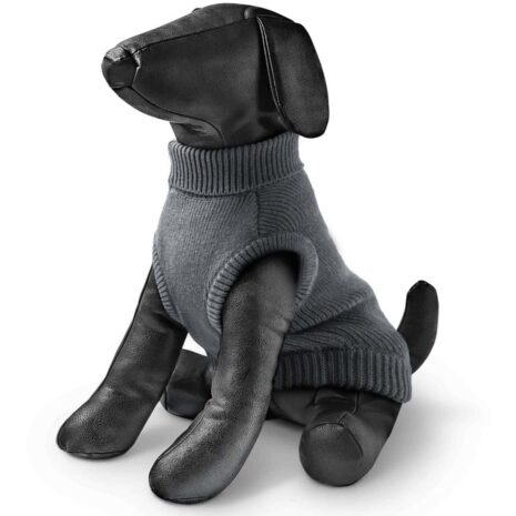 Rogz Wolfskin Knitted Dog Sweater - Dark Grey 2 Rogz Wolfskin Knitted Dog Sweater - Dark Grey