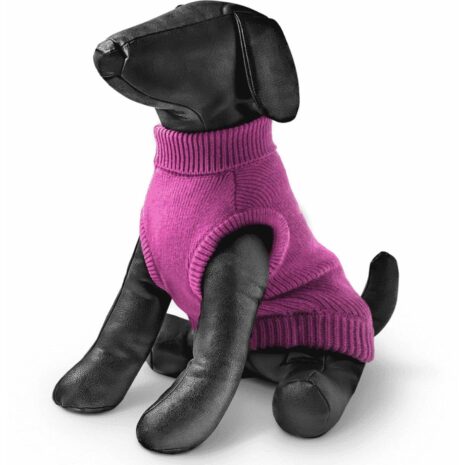 Rogz Wolfskin Knitted Dog Sweater - Pink 2 Rogz Wolfskin Knitted Dog Sweater - Pink