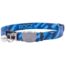 Rogz Catz FusionCat Safety XSmall Cat Collar - Geo Blue