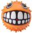 Rogz Grinz Puffer Fetch Ball Medium Dog Toy