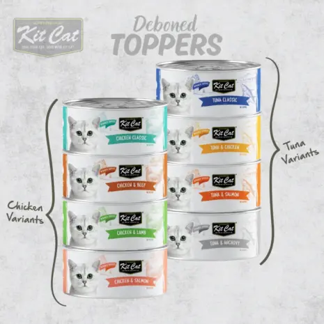 Kit Cat Deboned Toppers - Chicken Variants (80g) product view 3 Kit Cat Deboned Toppers - Chicken Variants (80g) product view 3