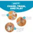 Outward Hound Tail Teaser Interactive Dog Wand Toy, Multi product view 4