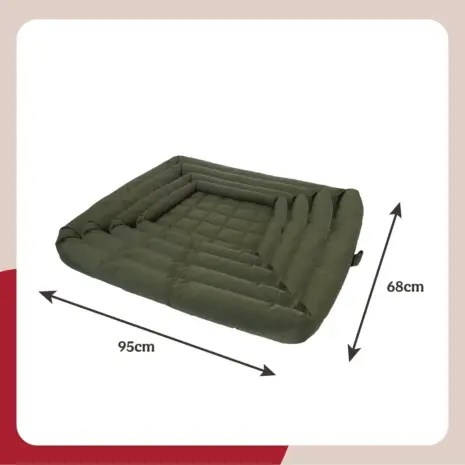 Rosewood Water-Resistant Crate Dog Mattress Large product view 2 Rosewood Water-Resistant Crate Dog Mattress Large product view 2