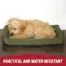 Rosewood Water-Resistant Crate Dog Mattress Large product view 3