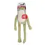 All For Paws Titan Gnaw Karla Frog Dog Toy — retail tag and multilayer construction detail