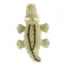 All For Paws Titan Gnaw Carl Croco Dog Toy — green crocodile with textured back
