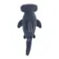 All For Paws Titan Gnaw Herbert Hammerhead Shark Dog Toy — blue hammerhead shark with white underside