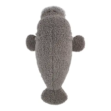 All For Paws Titan Gnaw Manu Manatee Dog Toy — grey manatee with small flippers All For Paws Titan Gnaw Manu Manatee Dog Toy — grey manatee with small flippers
