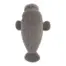 All For Paws Titan Gnaw Manu Manatee Dog Toy — grey manatee with small flippers