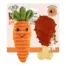 All For Paws Bone Appetit Chicken Leg & Carrot Toy Duo — retail packaging