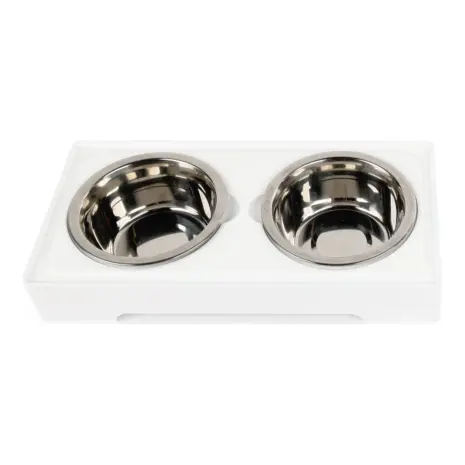 All For Paws Multi Height Double Dinner — low feeding position All For Paws Multi Height Double Dinner — low feeding position