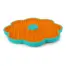 All For Paws Calming Pals Lick-A-Disc — textured orange feeding surface