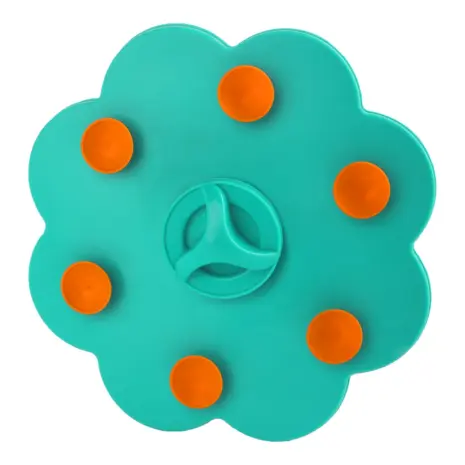 All For Paws Calming Pals Lick-A-Disc — suction cups and attachment underside All For Paws Calming Pals Lick-A-Disc — suction cups and attachment underside