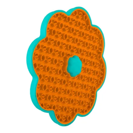All For Paws Calming Pals Lick-A-Disc — upright texture detail All For Paws Calming Pals Lick-A-Disc — upright texture detail