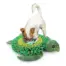 All For Paws Dig It Sea Turtle Treat Mat — dog searching the turtle mat