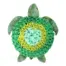 All For Paws Dig It Sea Turtle Treat Mat — turtle treat mat from above