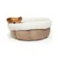 Best Friends Cuddle Cup Ilan Pet Bed - Wheat/Jumbo