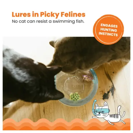 Catstages Meow-smerizing Fish Bowl product view 4 Catstages Meow-smerizing Fish Bowl product view 4